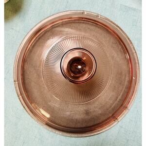 Pyrex Visions USA 6 and half‎ inch Diameter Pan Lid Only